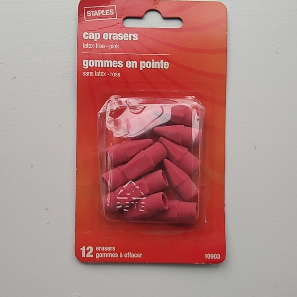 Cap erasers